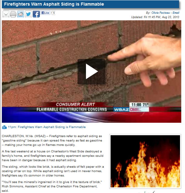 Firefighters Recommend Vinyl Siding for Maryland Homes
