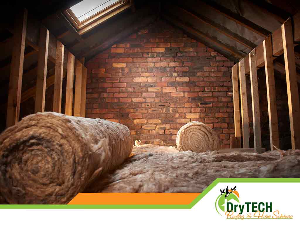 Installation Attic Insulation - Dry Tech Roofing Company