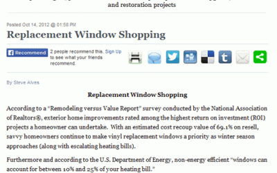 Maryland Replacement Windows Contractors Restore Openings’ Integrity