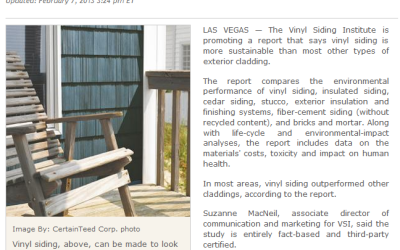 Vinyl is More Sustainable: Why Maryland Siding Contractors Recommend PVC