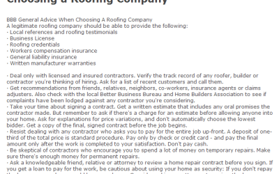 All About Choosing the Right Roofers in Maryland for Your Residence